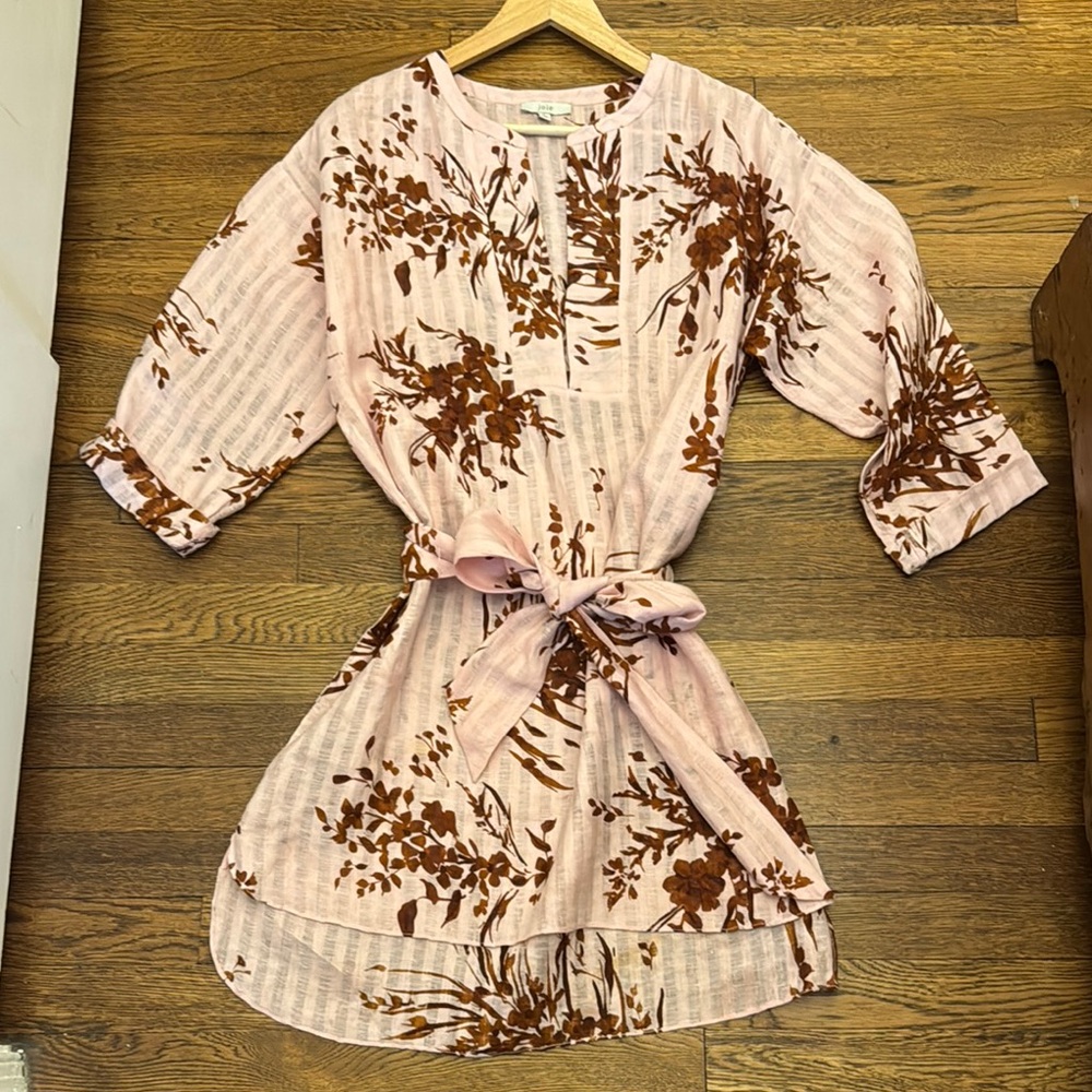 Joie linen tunic dress